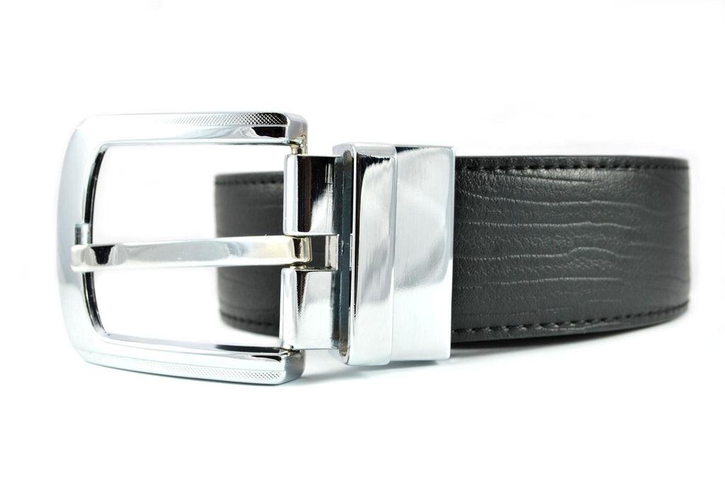 Classic Black Leather Belt