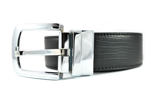Classic Black Leather Belt